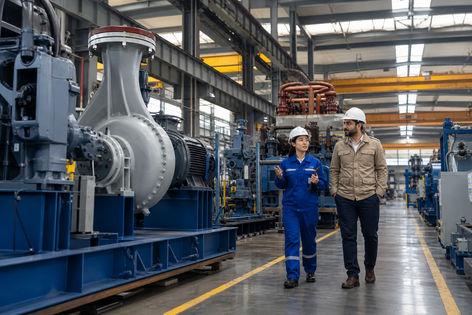 Industrial equipment sourcing and factory evaluation in China