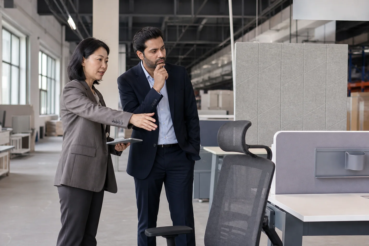 Office interior solutions and furniture supplier review in China