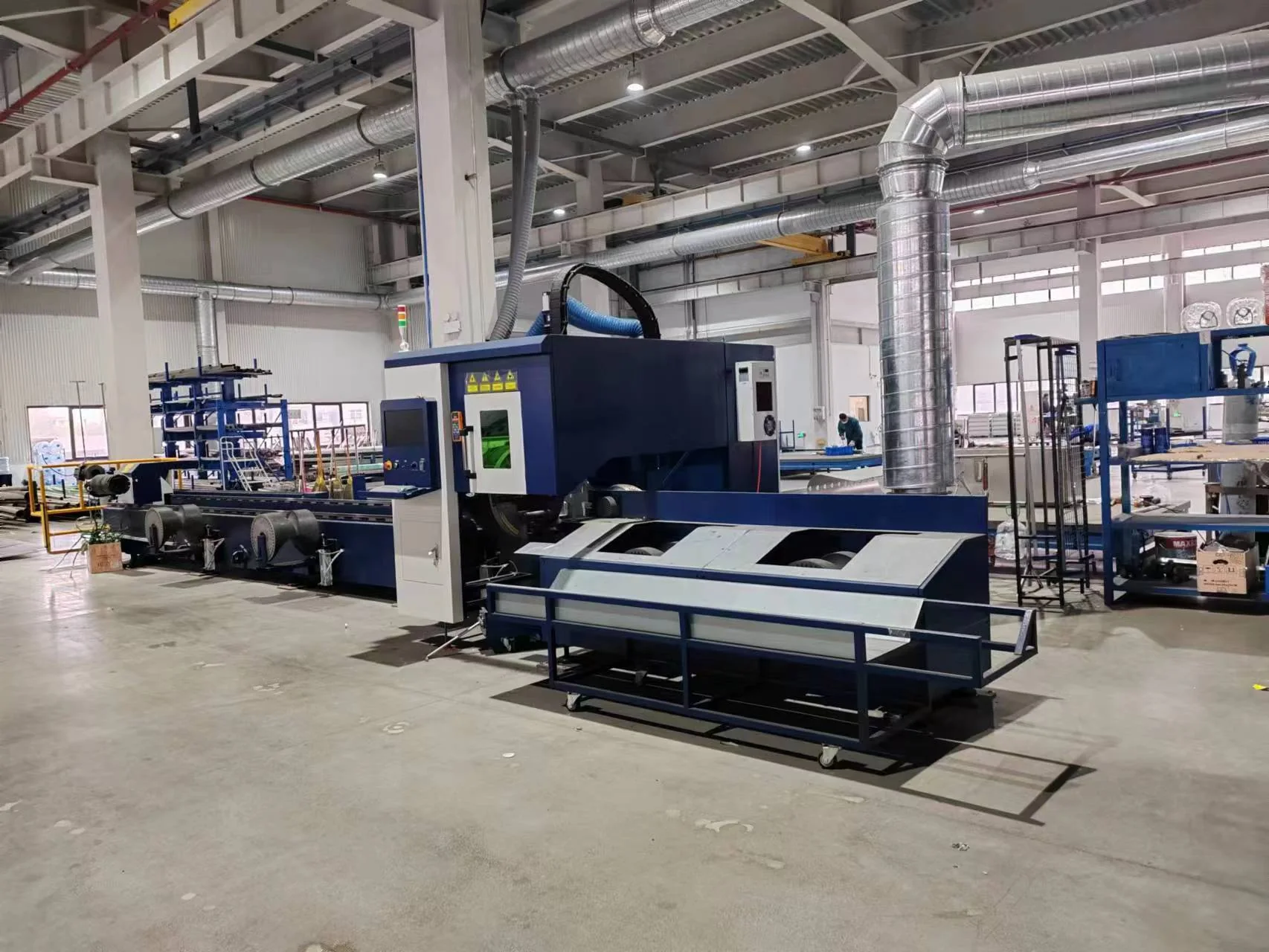 Food processing equipment production floor