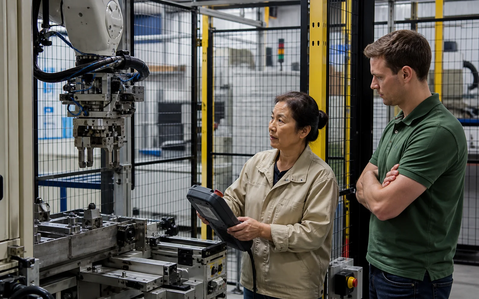 Robotic safety and automation project review
