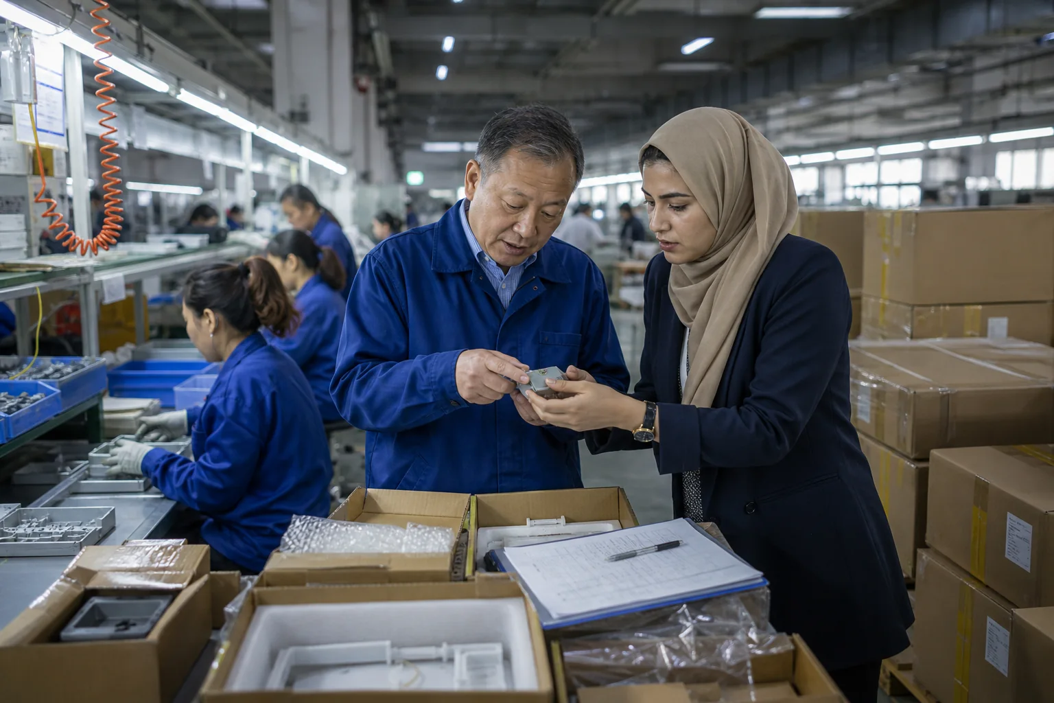 Product quality review during procurement coordination