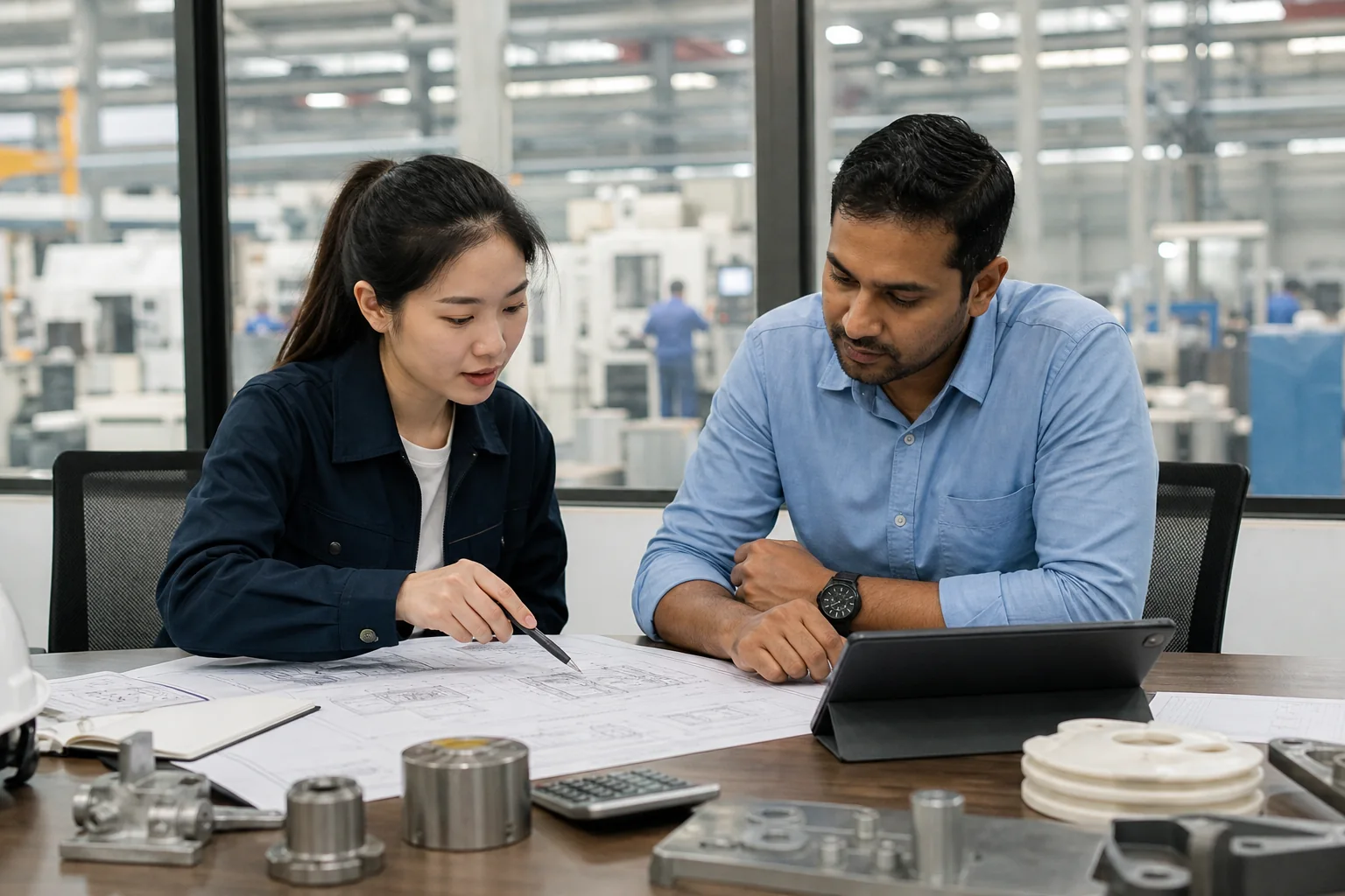 Supplier capability review for an industrial sourcing project