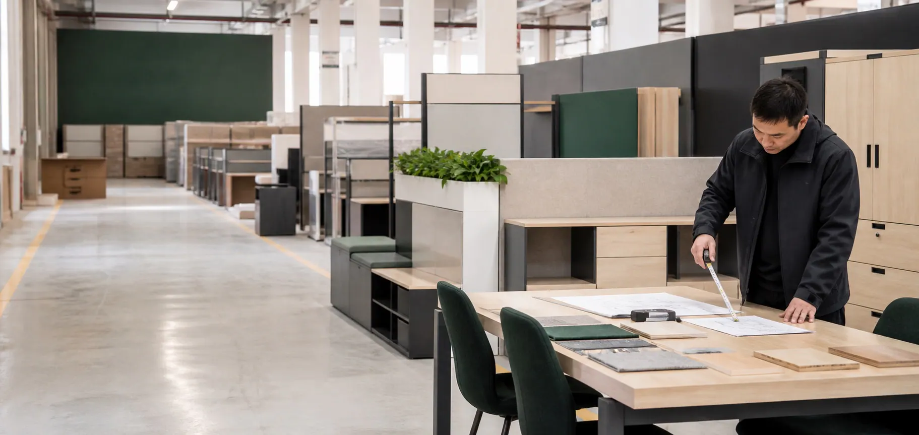 Office Interior Solutions sourcing support